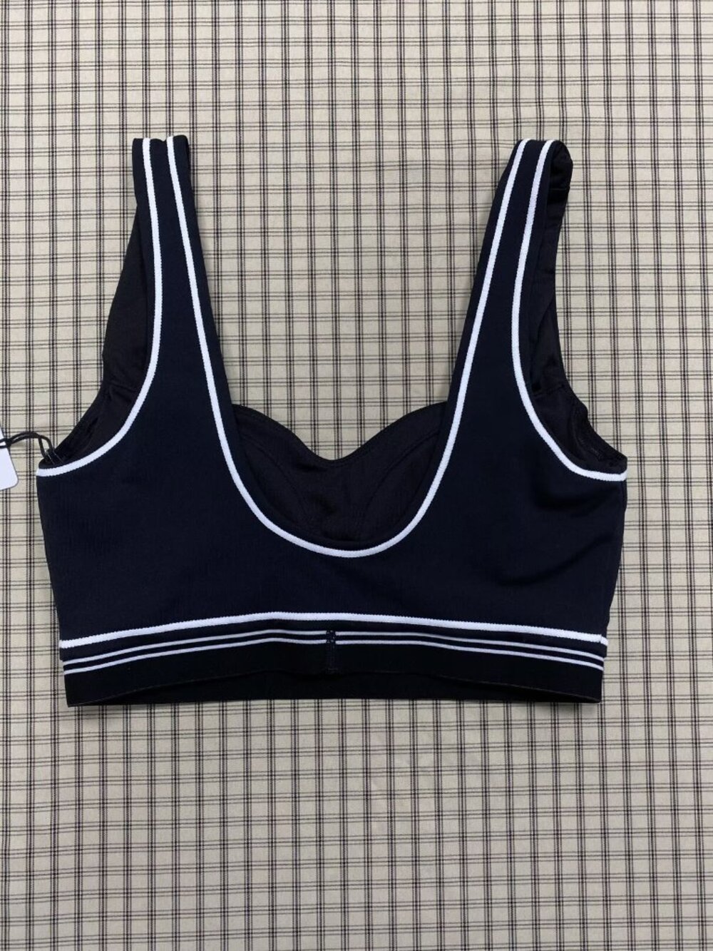 Black/White💗ALO Yoga Heart Throb High Waisted Legging&Bra Set NWT|Flattering - Picture 5 of 13